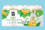 members mark diet green tea stock image collage