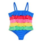 Kids' Tiered Ruffle Swimsuit