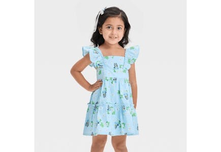 Bluey Toddler Dress