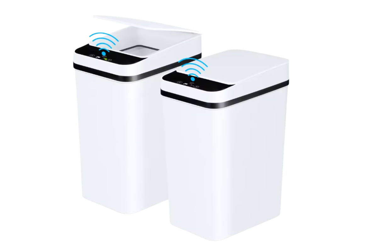 Automatic Touchless Trash Can Set