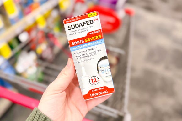 Sudafed Saline Nasal Mist, Only $4.99 at CVS — Save 50%