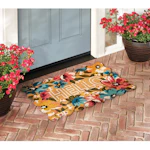 Member's Mark Floral Coir Doormat