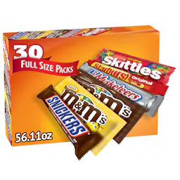 Mars Candy Bars 30-Pack