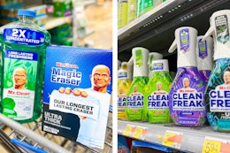 Get Cash Back on Mr. Clean Cleaning Products With Ibotta at Walmart card image