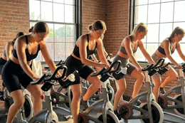 women wearing bike shorts