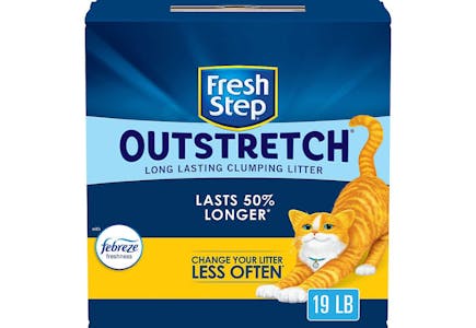 2 Fresh Step Cat Litters