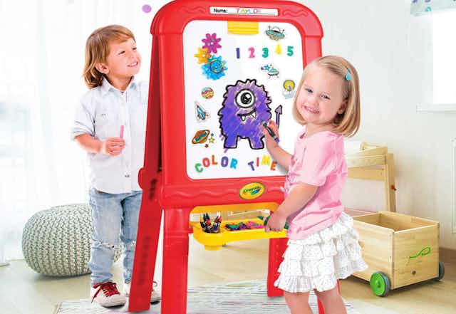 Crayola Easel on Clearance, Now $35 at Walmart card image