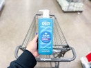 hand holding olly calm body wash
