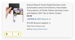 AI Smart Digital Business Card