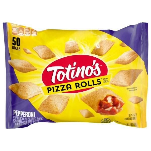 2 Totino's Pizza Rolls Bags