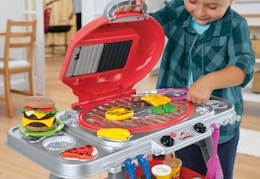 walmart playdoh sizzling grill playset