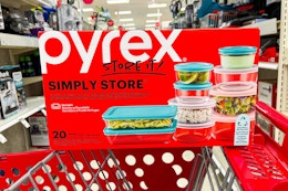 Target Pyrex food storage set, 20 ct