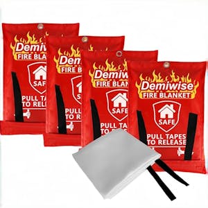 Fire Blankets 4-Pack