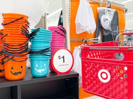 Halloween Treat Buckets Are $0.95 at Target card image