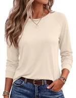Ekouaer Women's Long Sleeve Thermal Top