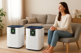 air purifiers in a room