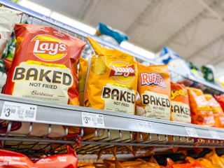 baked lays chips on walmart shelf