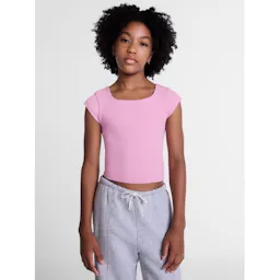 Weekend Academy Kids' Rib Knit Top