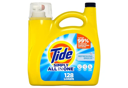 4 Tide Simply Laundry Detergents