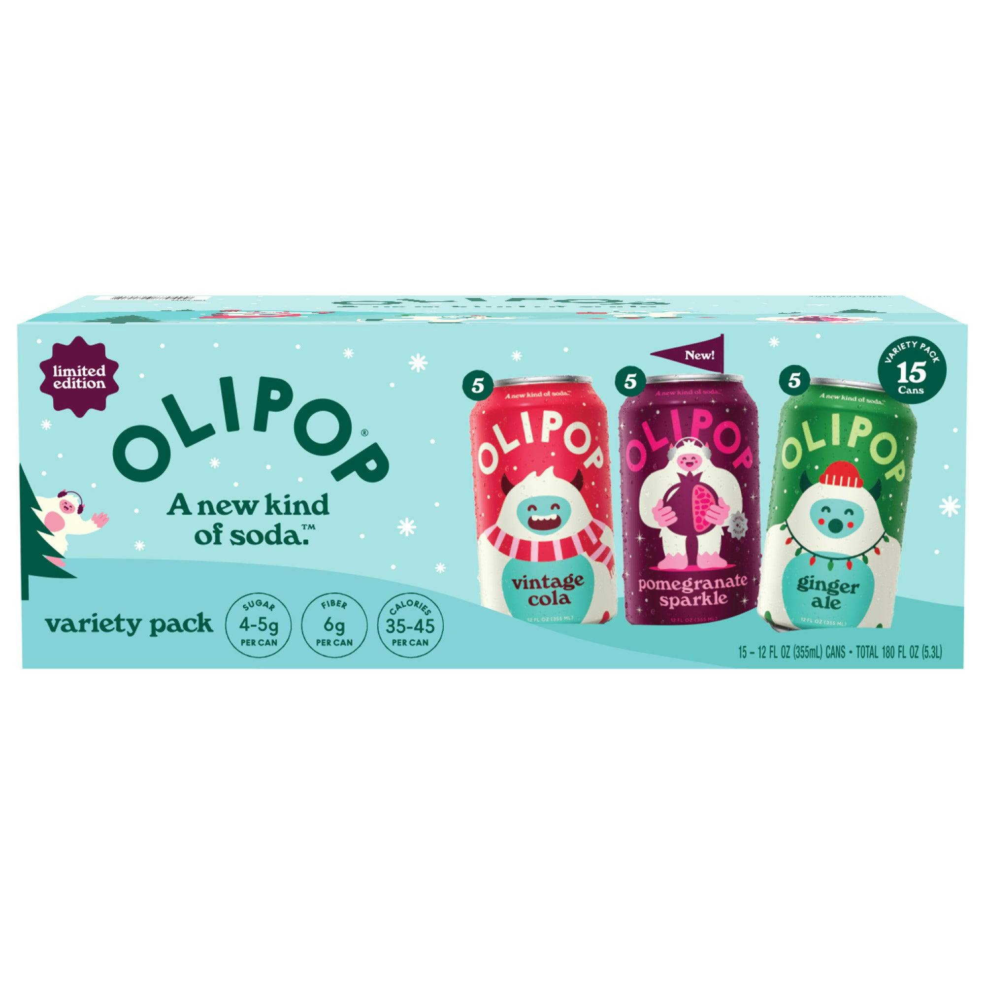 Olipop Soda 15-Pack