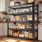 Heavy-Duty Metal Storage Rack