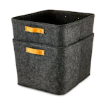 Mainstays Felt Storage Basket