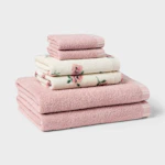 Room Essentials Floral Towel Set