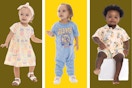 Three baby outfits in Disney themes