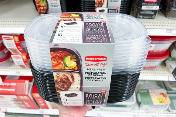 Grab a Rubbermaid 20-Piece Meal Prep Set for $8.54 at Target (Reg. $18)