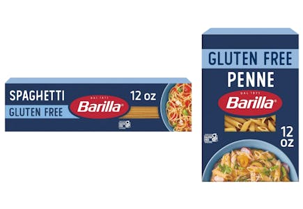 2 Barilla Gluten Free Pasta Boxes