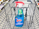 windex cleaner in walgreens cart