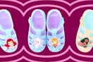 Walmart Disney toddler jelly sandals