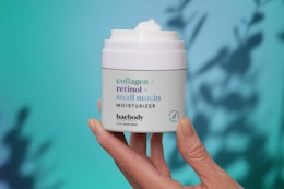 Baebody Collagen Retinol Snail Mucin Moisturizer, $9 on Amazon (Reg. $25) card image