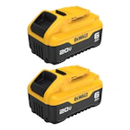 DeWALT 20V MAX 6Ah Battery 2-Pack