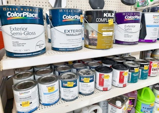 Paint Clearance at Walmart