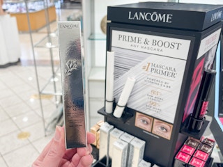 Lancome mascara at Macy’s.