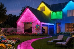 permanent lights on a home