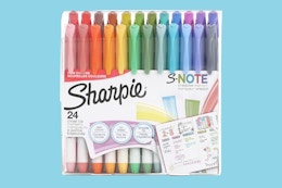 Sharpie S-Note 24-Count Highlighters, $10.22 on Amazon (Reg. $38) card image