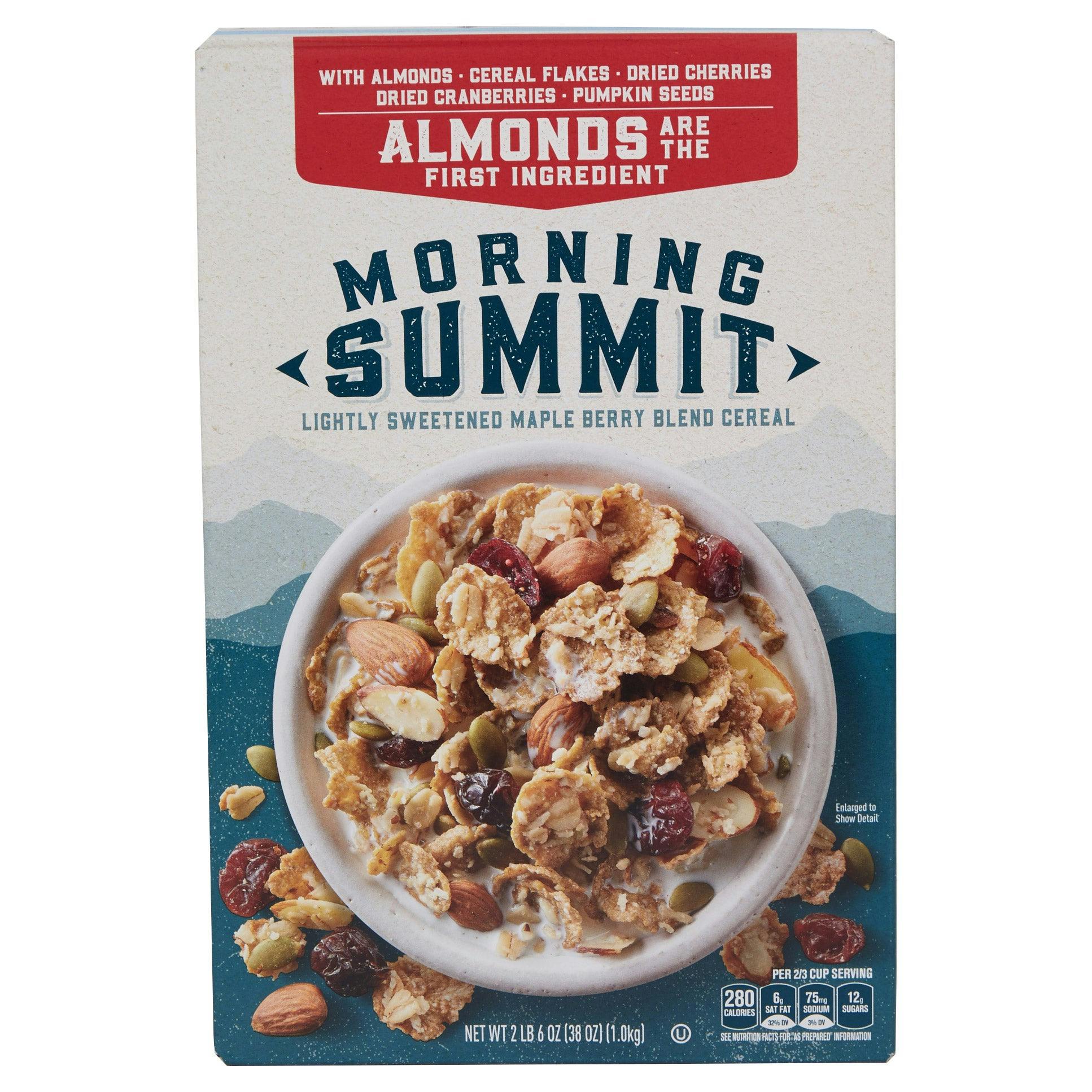 General Mills Morning Summit Cereal Box