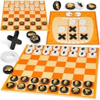Chess and Checkers Board Game