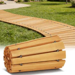 Wooden Garden Pathway