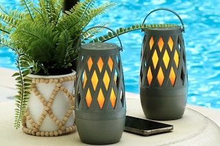 TikiTunes Pro Set of 2 Bluetooth Speakers with Ground Stakes at QVC