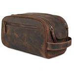 Leather Toiletry Bag