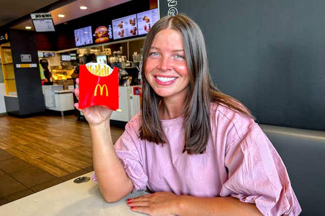 November Food Deals Include Free Medium Fries Every Friday at McDonald's card image