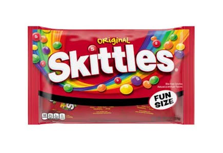 2 Skittles Candy Bags