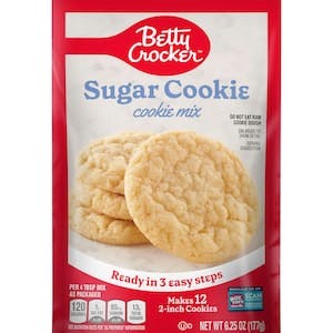 4 Betty Crocker Sugar Cookie Mixes