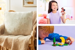 Pillow, Moana Doll & Lego Set