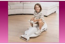 vacuum racer stock image collage