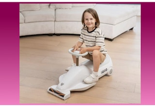 vacuum racer stock image collage