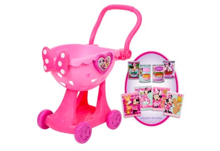 Minnie Mouse Shopping Cart